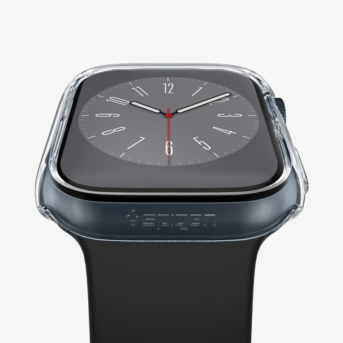 ACS05458 - Apple Watch Ultra (Apple Watch (49mm)) Case Thin Fit in black showing the front